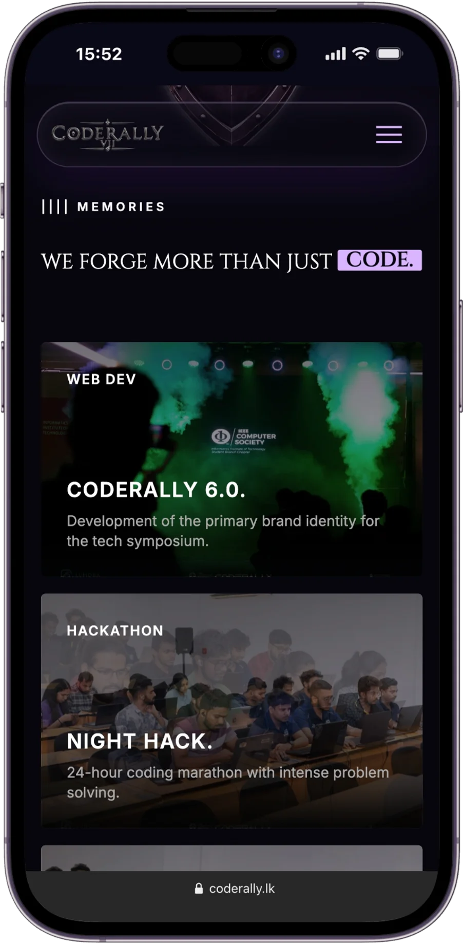 Memories on mobile