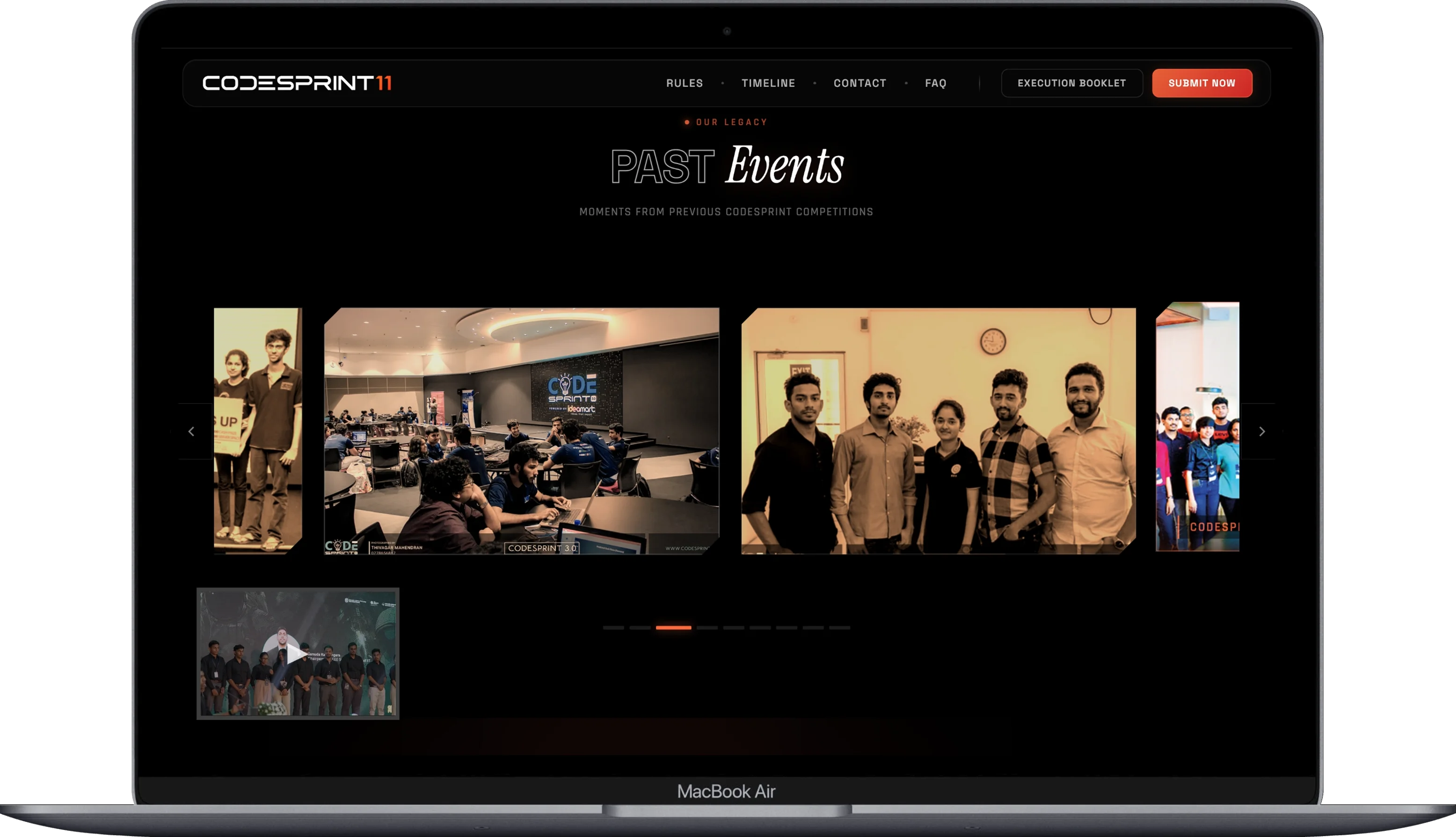 Past CodeSprint events