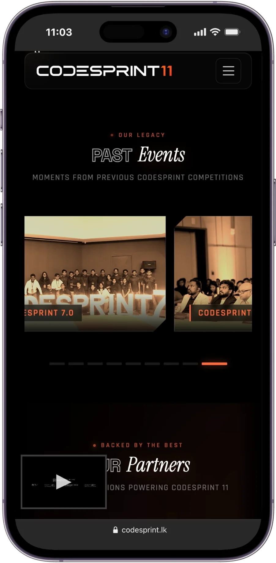 Past CodeSprint events