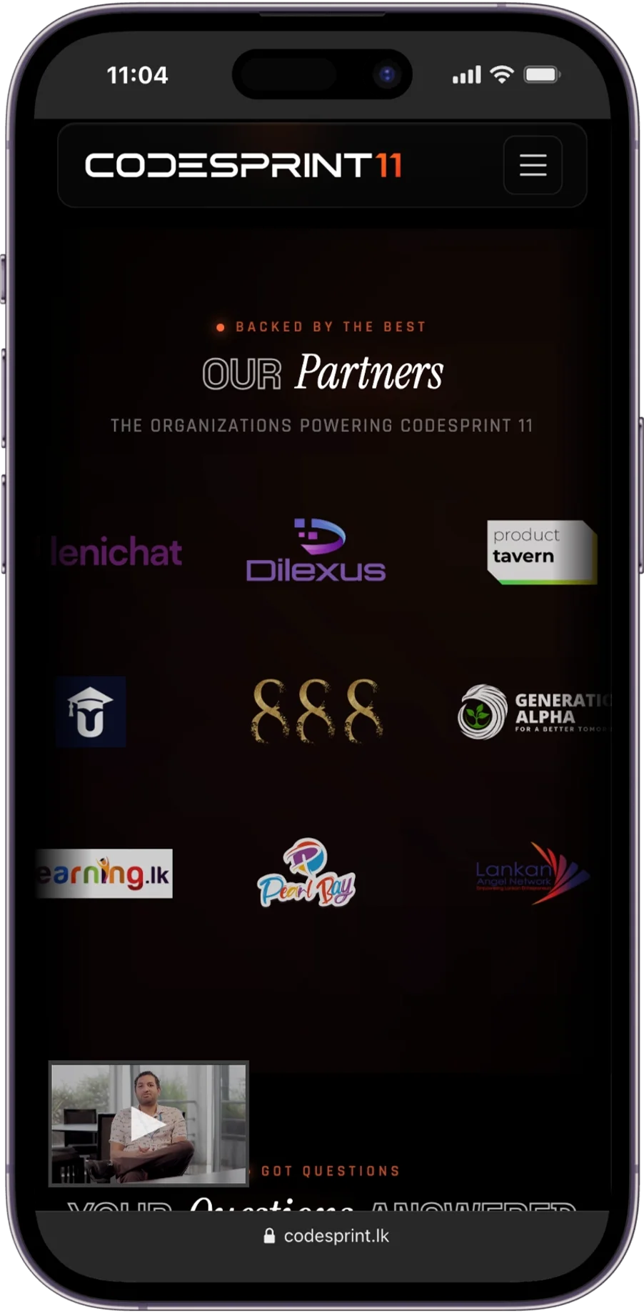 CodeSprint event partners