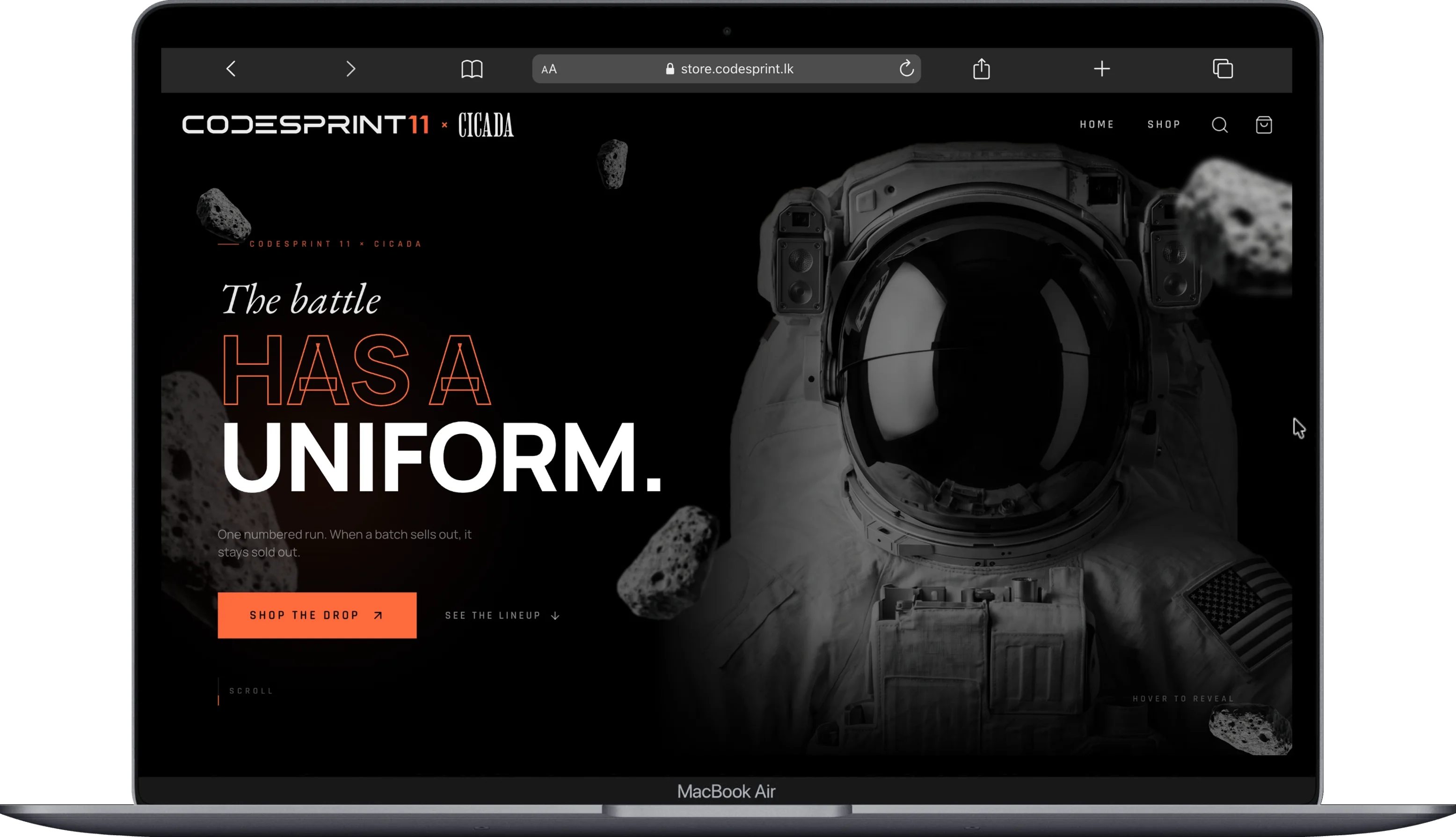 Storefront launch experience