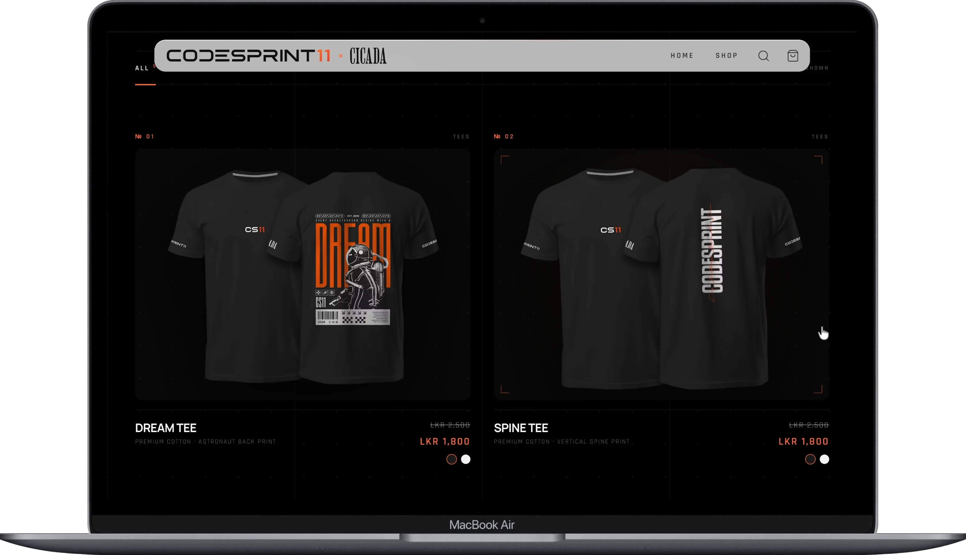 Product catalogue