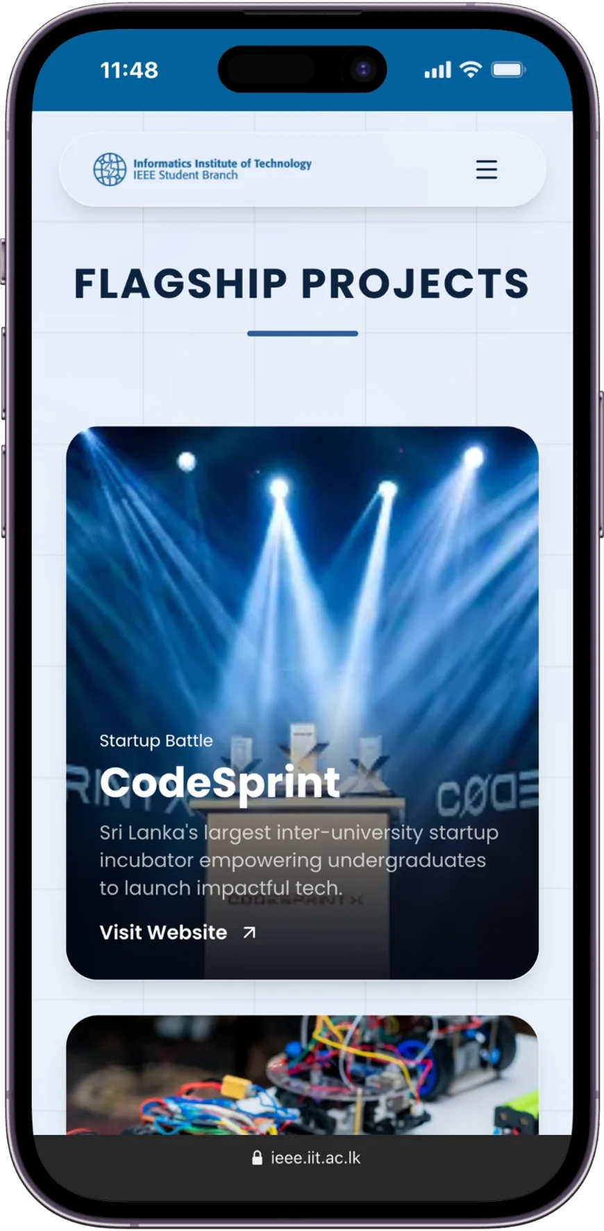 Flagship projects on mobile