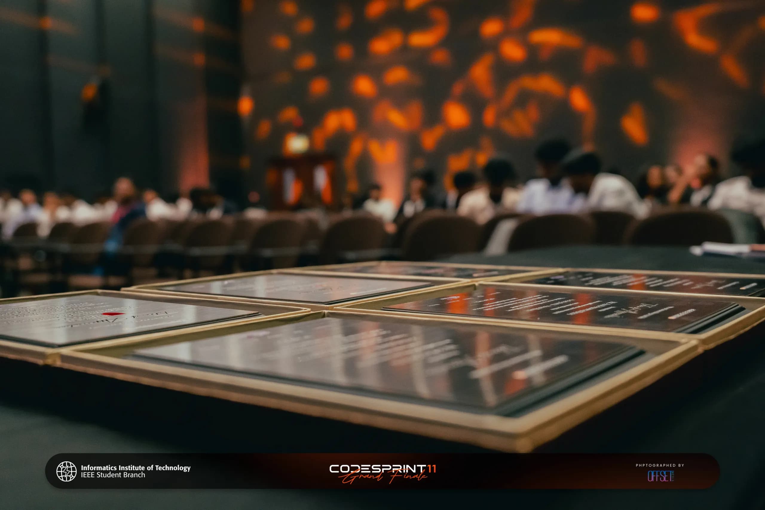 Grand Finale awards and auditorium
