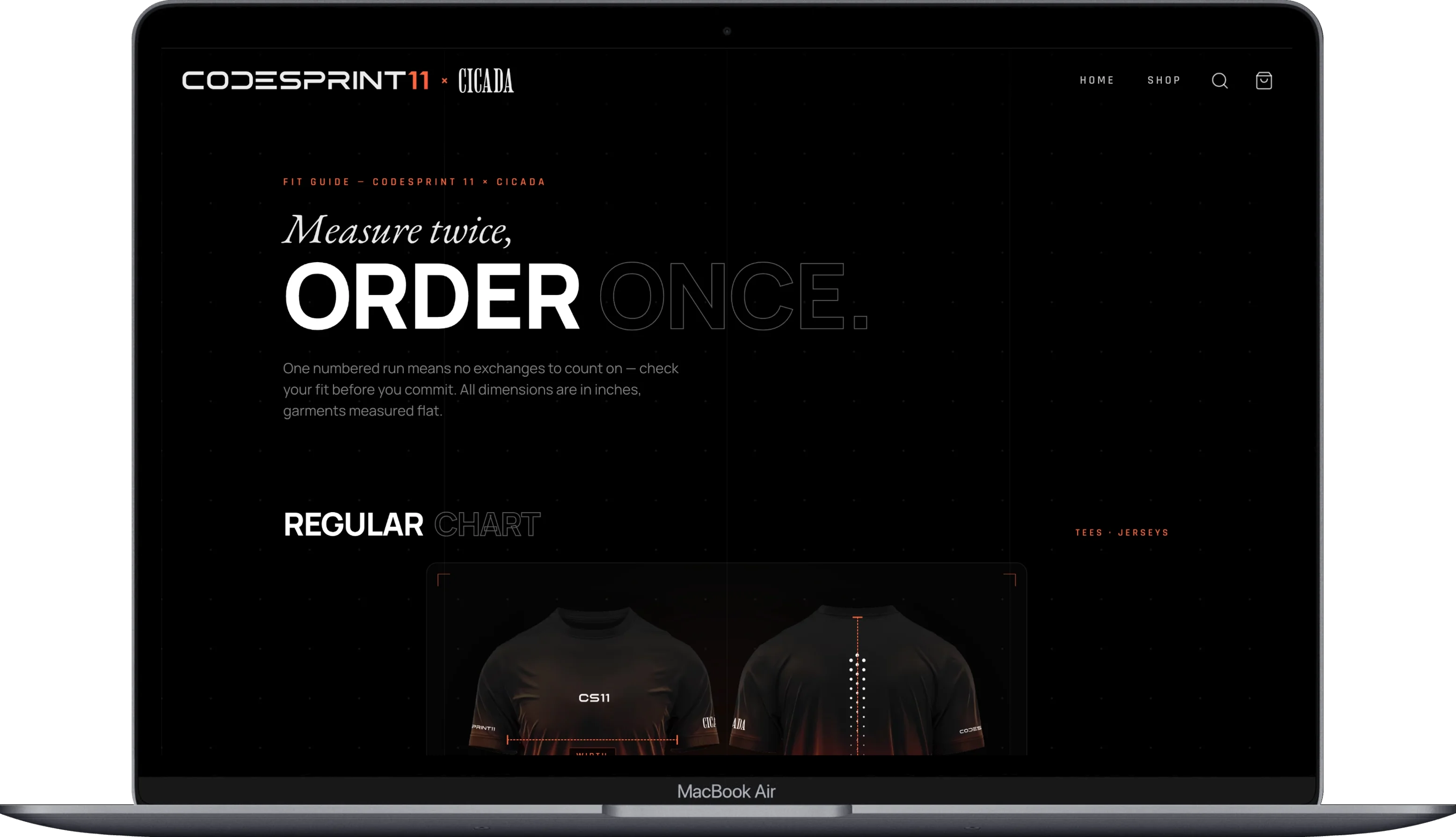 Interactive fit guide