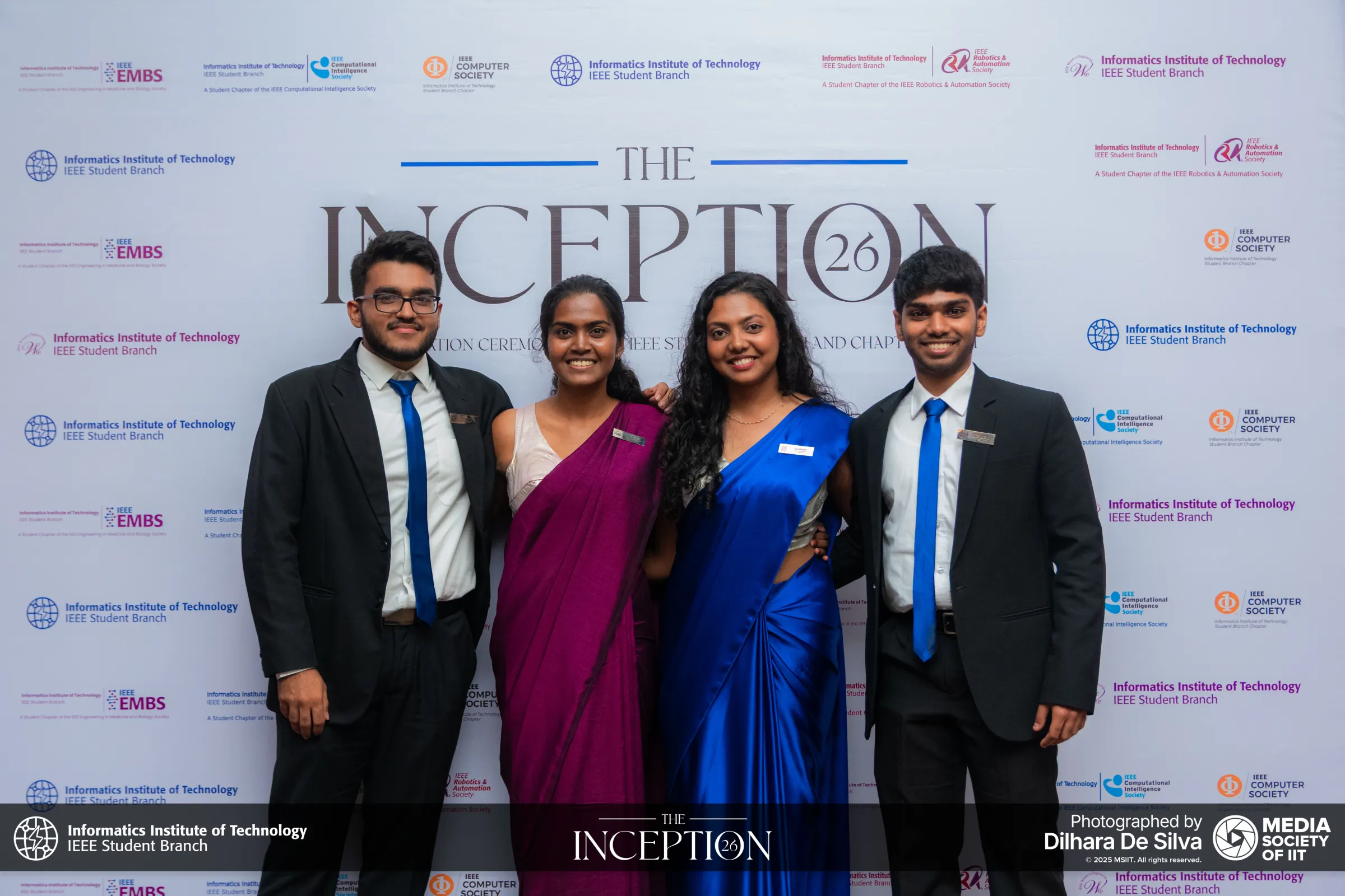 Four members of the executive committee at The Inception 26